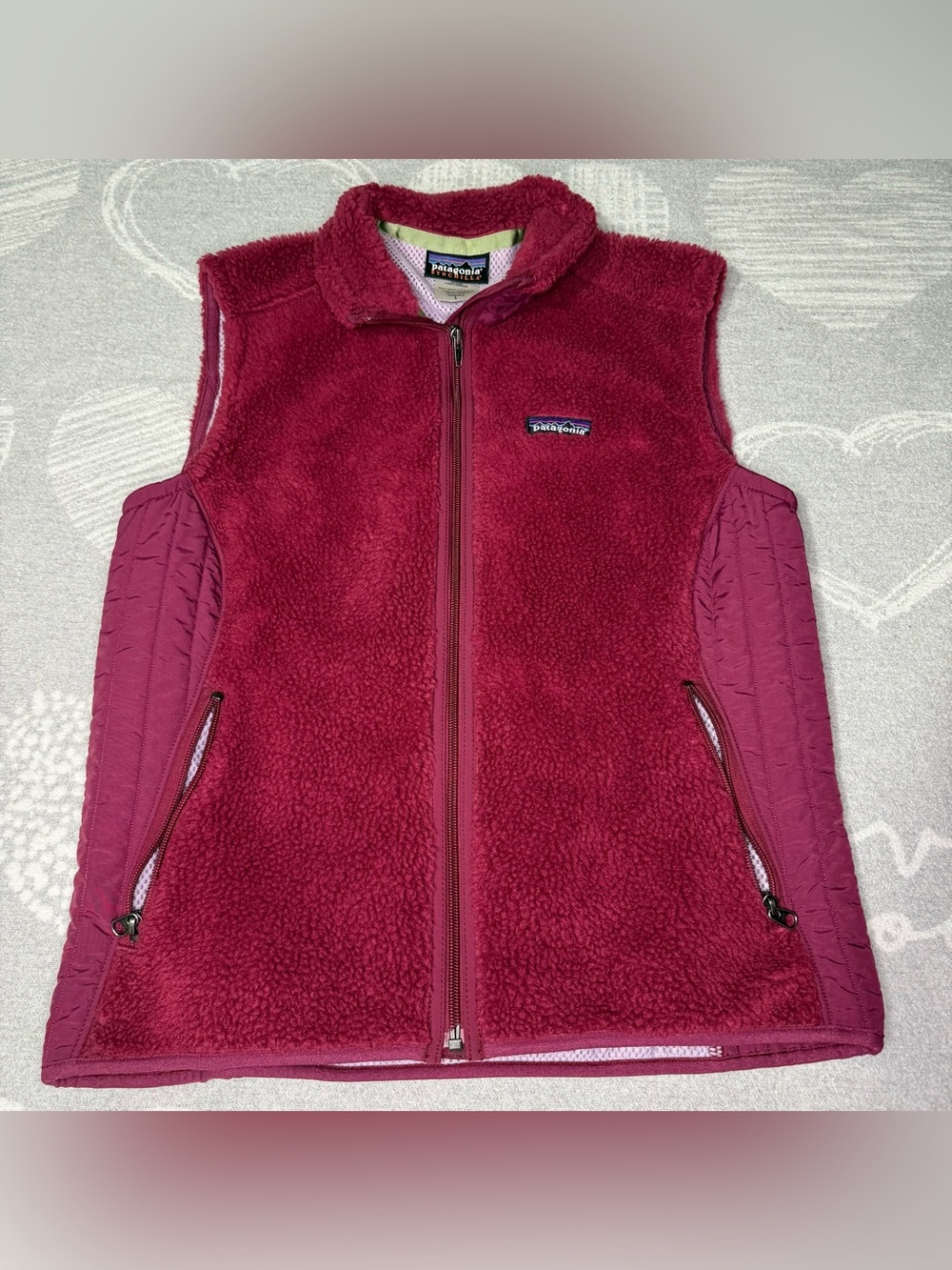 Vintage Y2K Patagonia Synchilla Retro X Sharpa Fleeced Vest Women’s Size Large